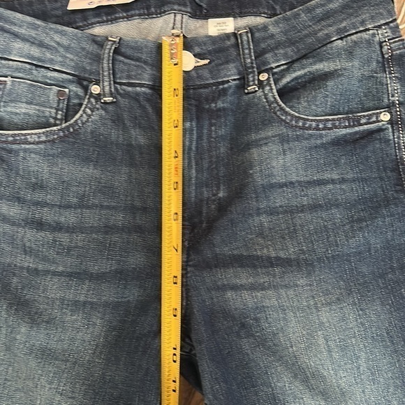 H&M NWT skinny regular waist tall dark wash jeans 30/30 - Picture 3 of 9